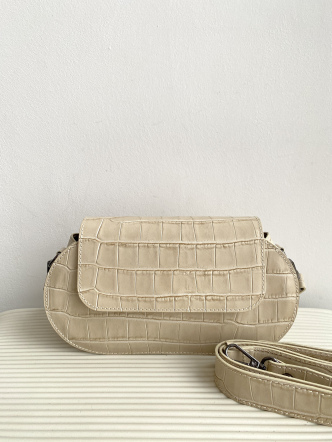 Сумка 0177 Молочный (кроко-кожа) (426)